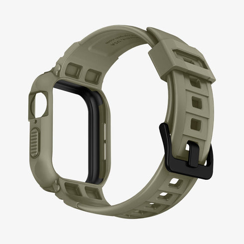 ACS05460 - Apple Watch Series (Apple Watch (49mm)) in matte black showing the front